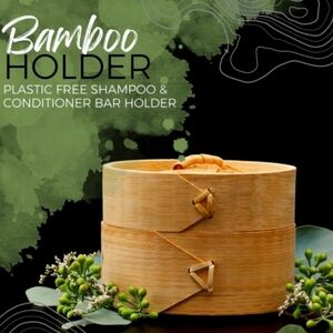 Viori Bamboo Bar Holders Bundle of 2 NIB Eco-Friendly & Sustainable